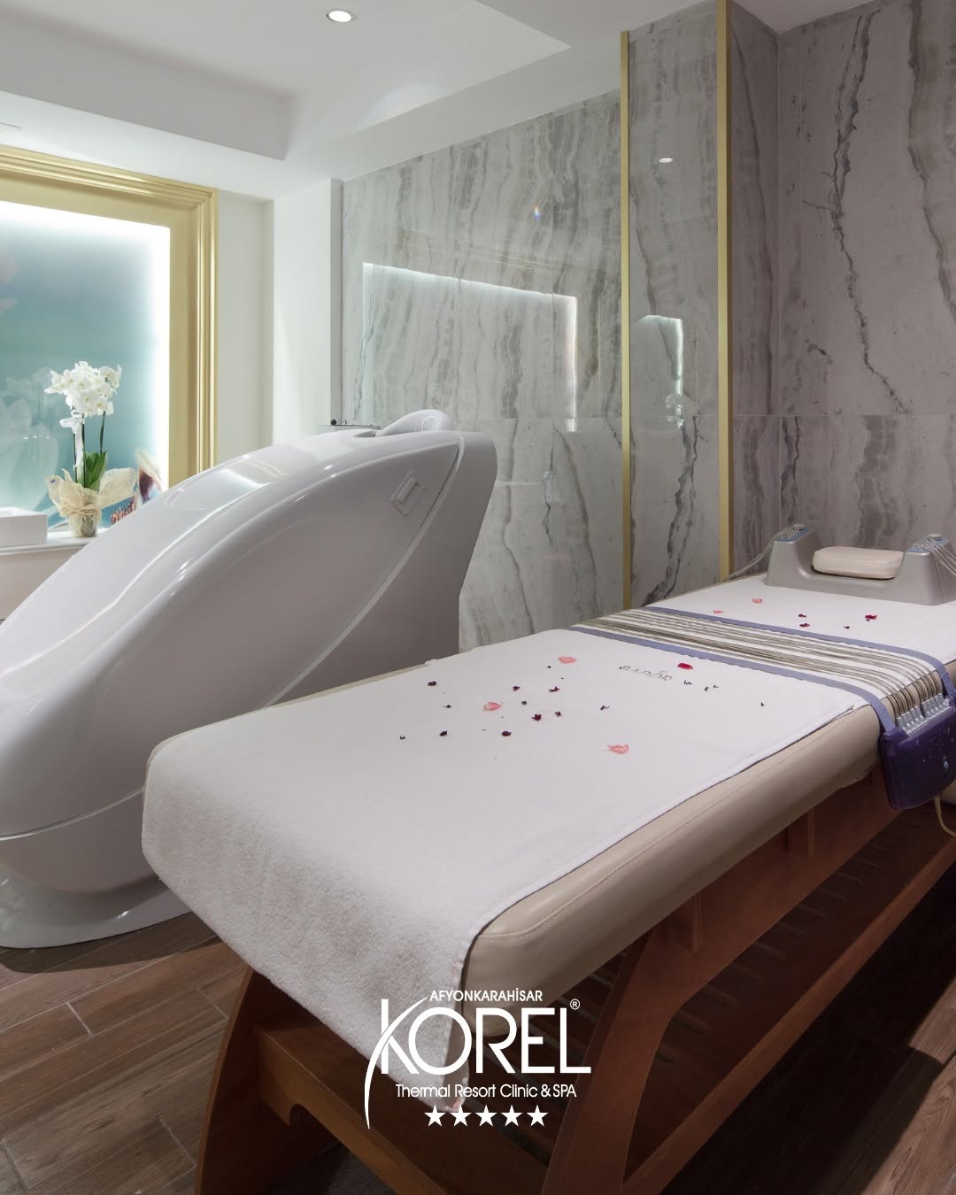 Korel Thermal Resort Clinic & Spa'da Vücut ve Cilt Bakımı Hizmetleri