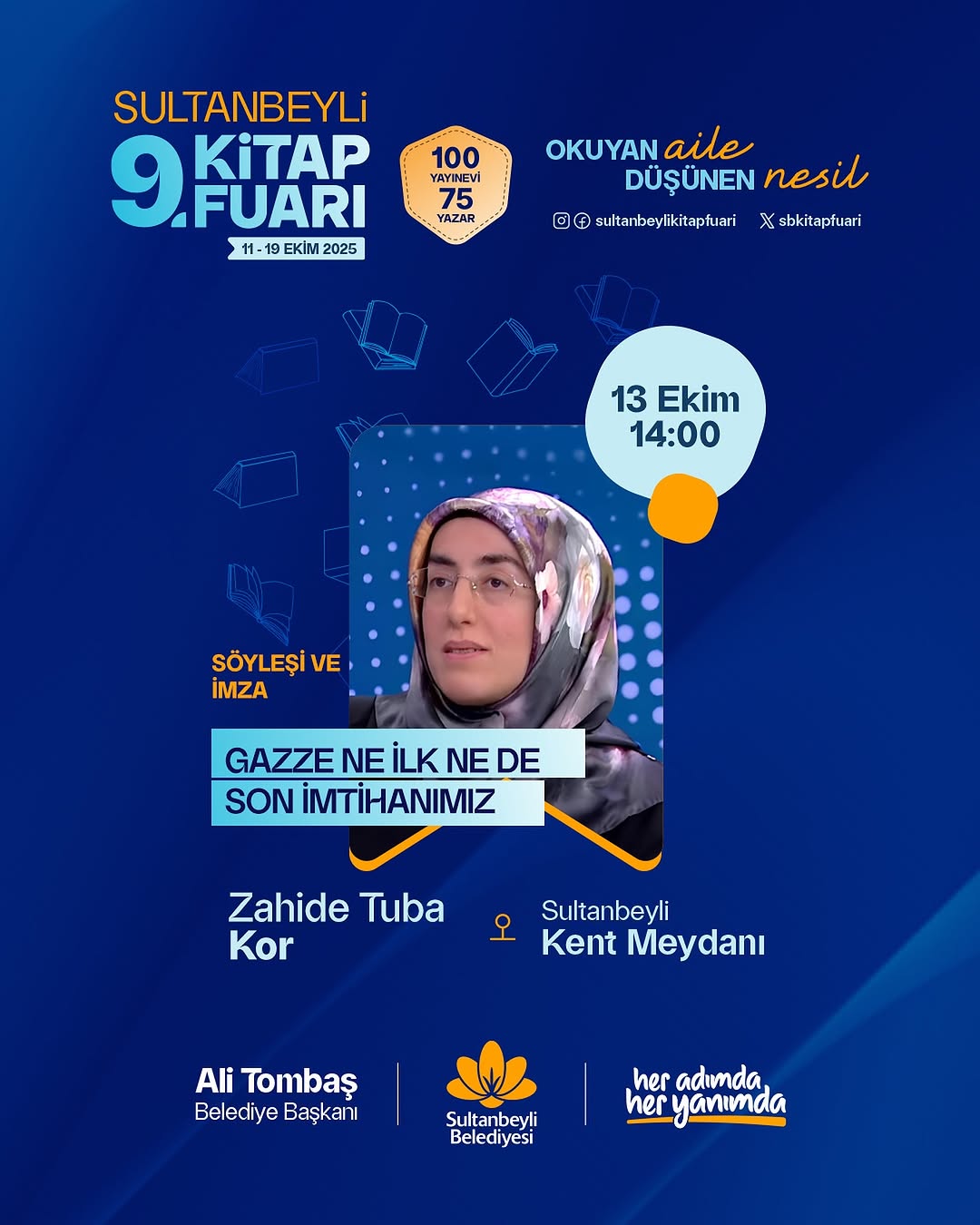 Yazar Zahide Tuba Kor, Sultanbeyli Kitap Fuarı'nda Okurlarıyla Buluşacak