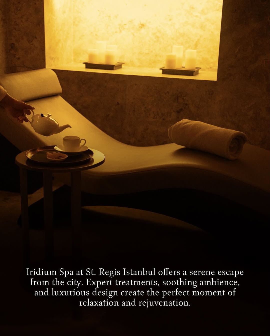 The St. Regis İstanbul'da Lüks ve Dinlenme Buluşması: Iridium Spa