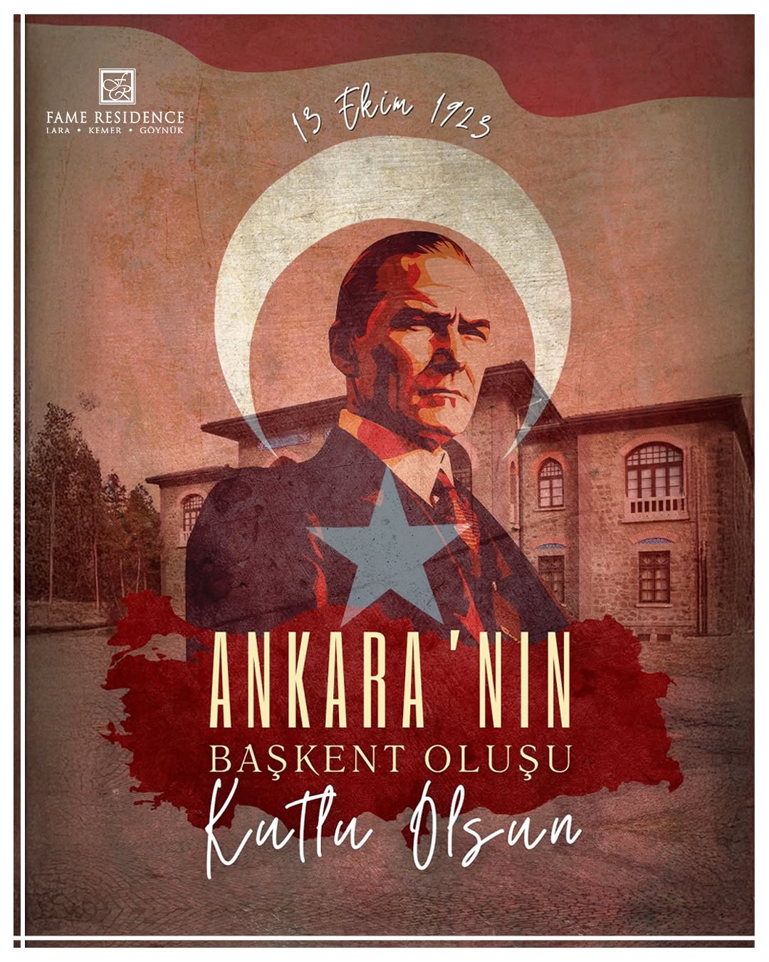 13 Ekim 1923'te Ankara'nın Başkent İlan Edilişi Kutlanıyor