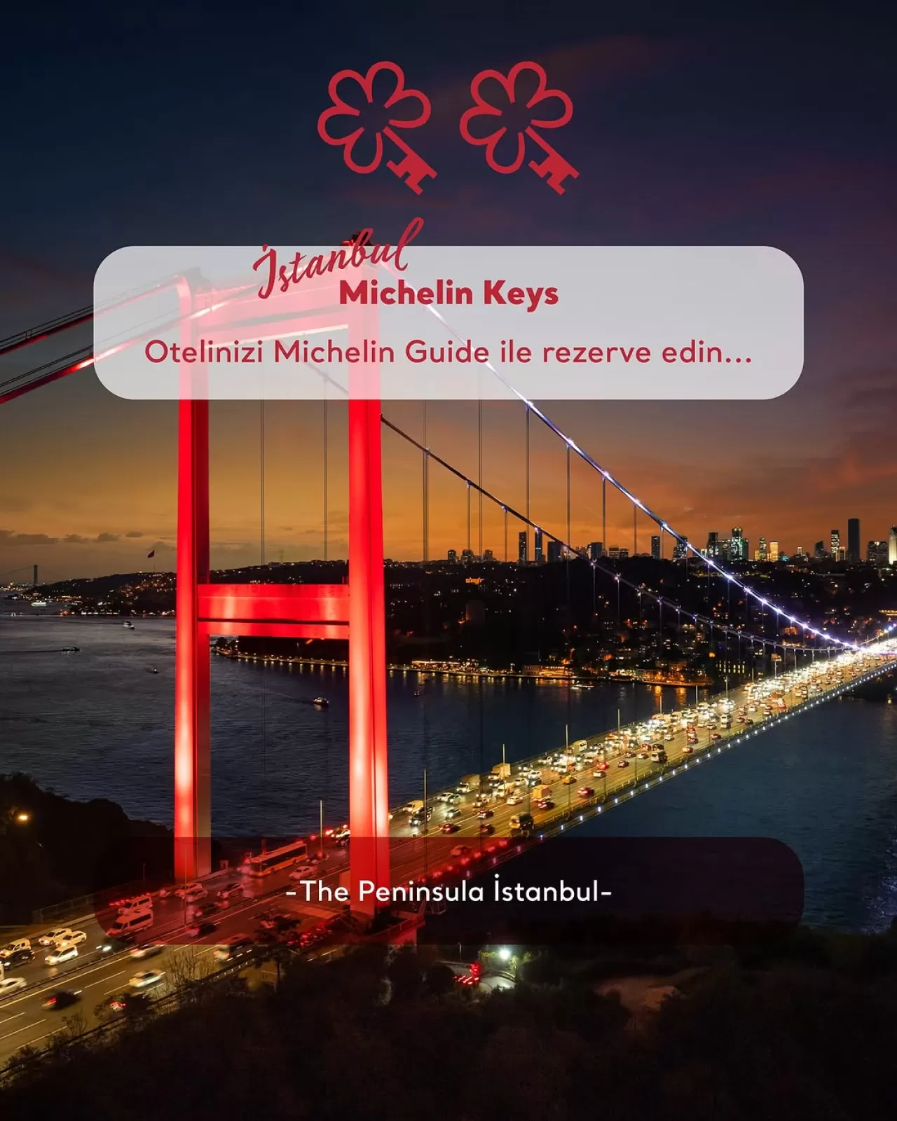 İstanbul'da Bir Otel, Michelin Key Ödülü ile Taçlandırıldı