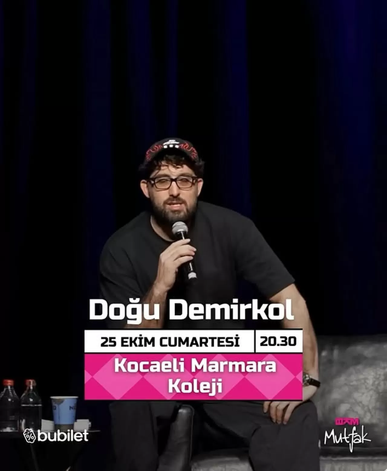 Doğu Demirkol, 25 Ekim'de Kocaelili Seyirciyle Buluşacak