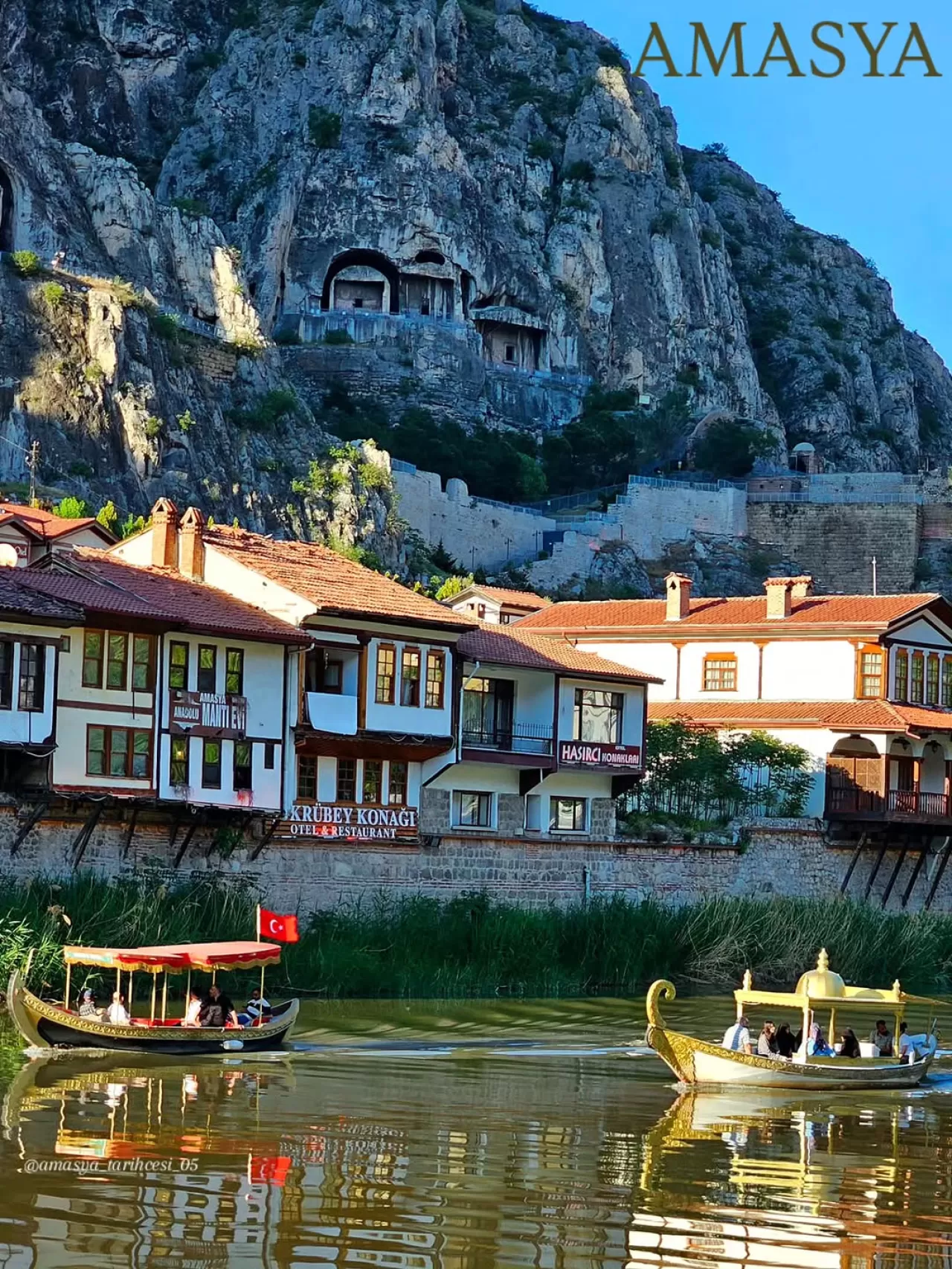 Amasya'nın Tarihi ve Doğal Güzellikleri Ziyaretçilerini Bekliyor