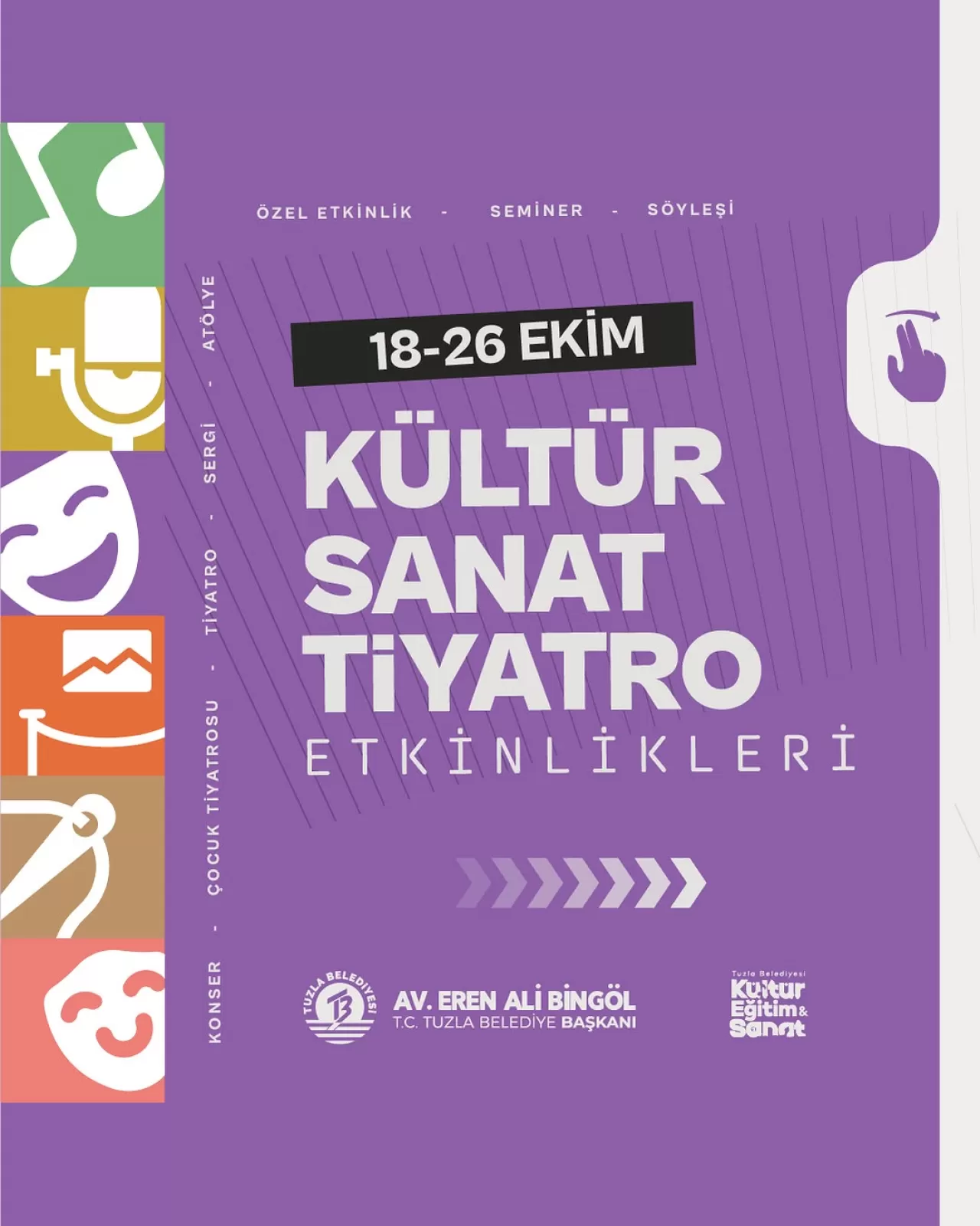 Tuzla'da Kültür Sanat Etkinlikleri Yoğun İlgi Görüyor