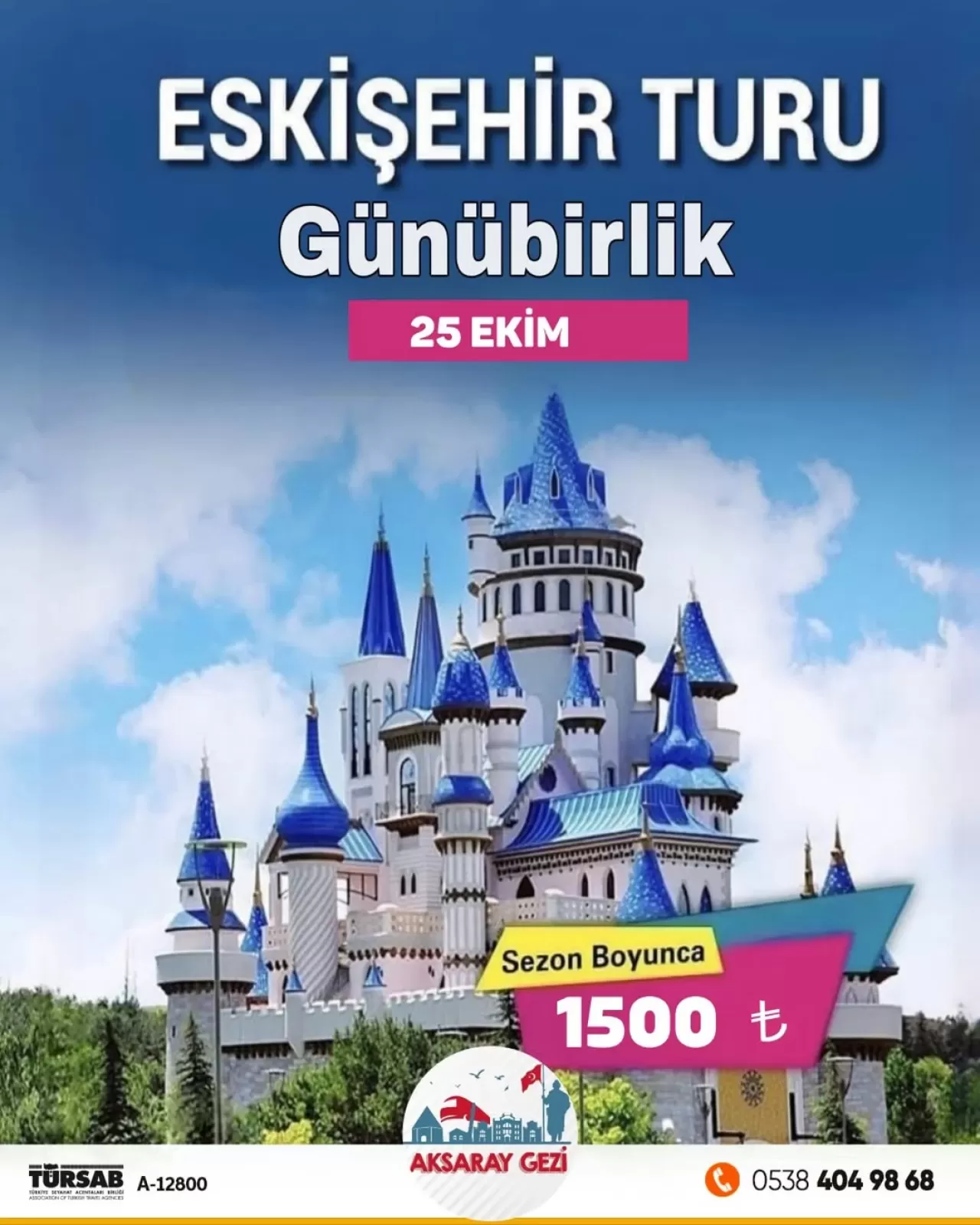 Archelais Travel Agency, Eskişehir Turu Düzenliyor