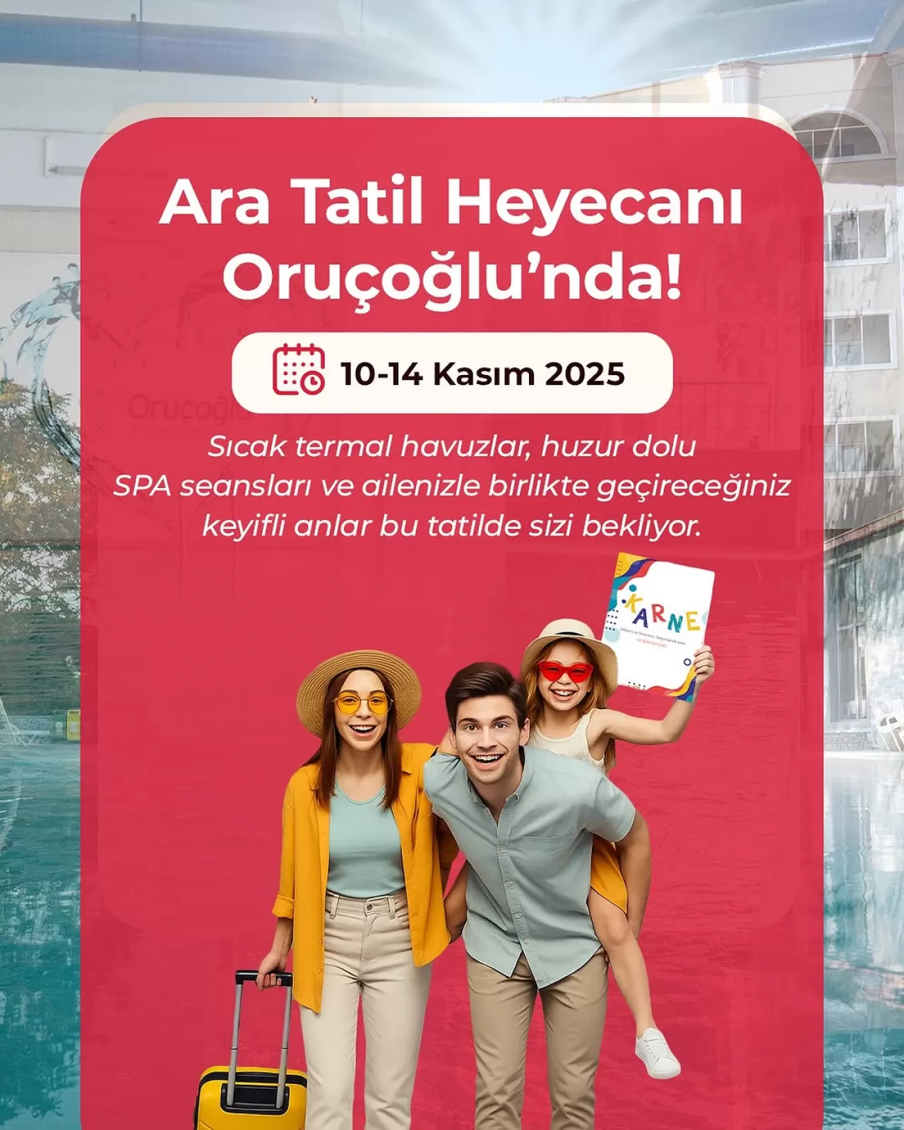 Ara Tatil İçin Termal Turizm Hareketliliği Başladı