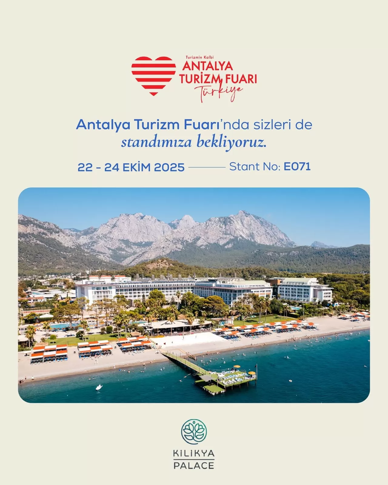 Kilikya Palace Göynük, Antalya Turizm Fuarı'nda Ziyaretçilerini Ağırlayacak