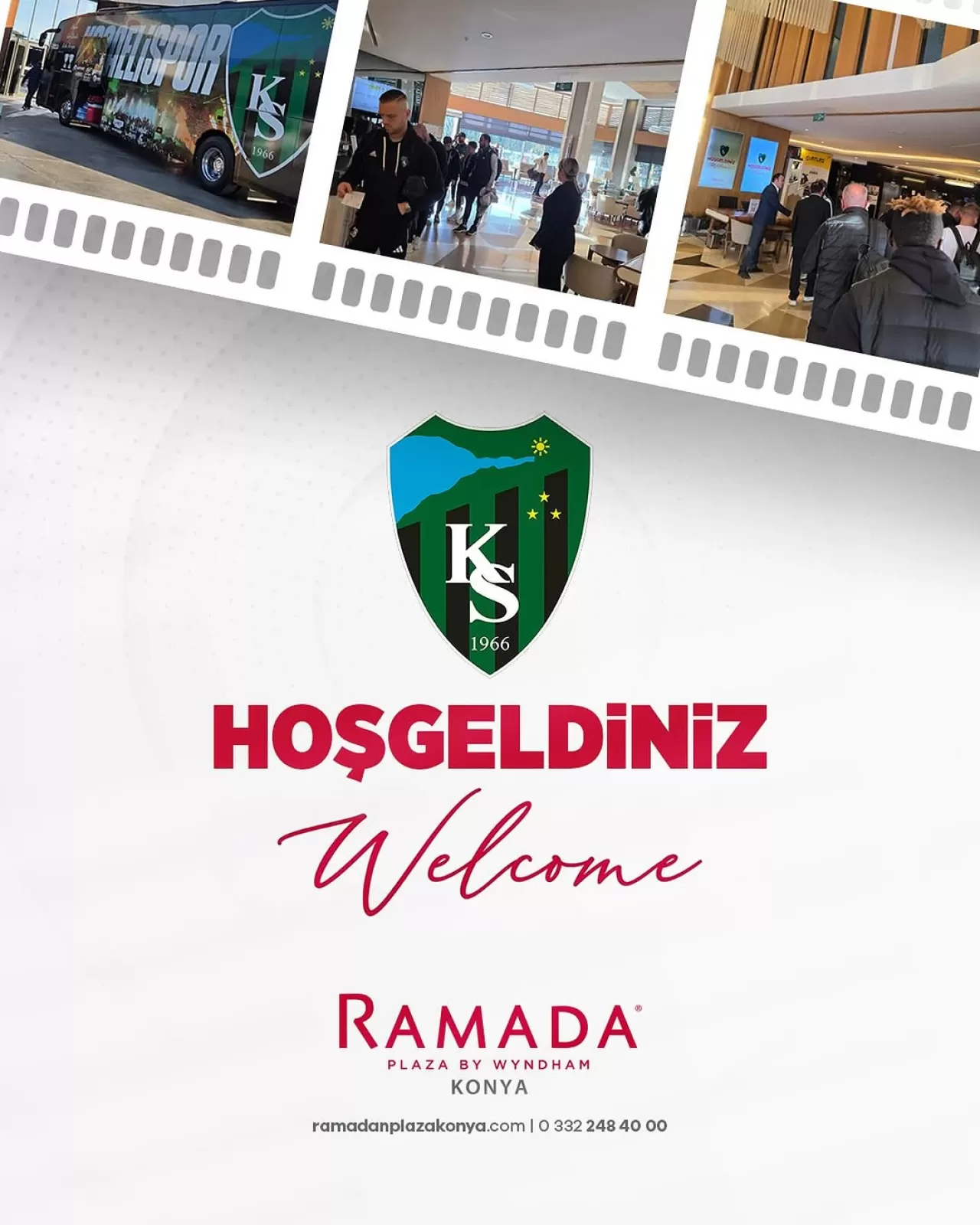 Ramada Plaza Konya, Kocaelispor Takımını Ağırladı