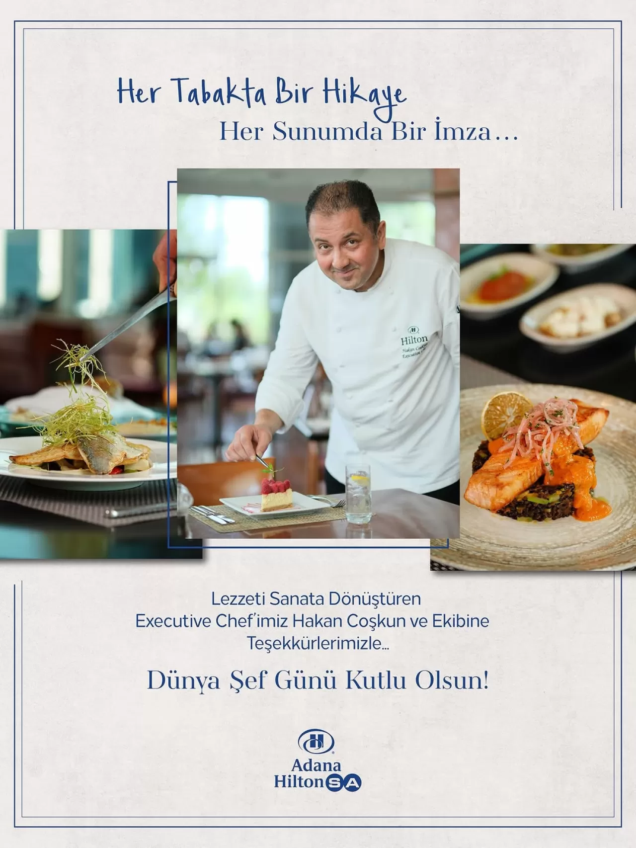 Adana HiltonSA'da Dünya Şef Günü Kutlandı