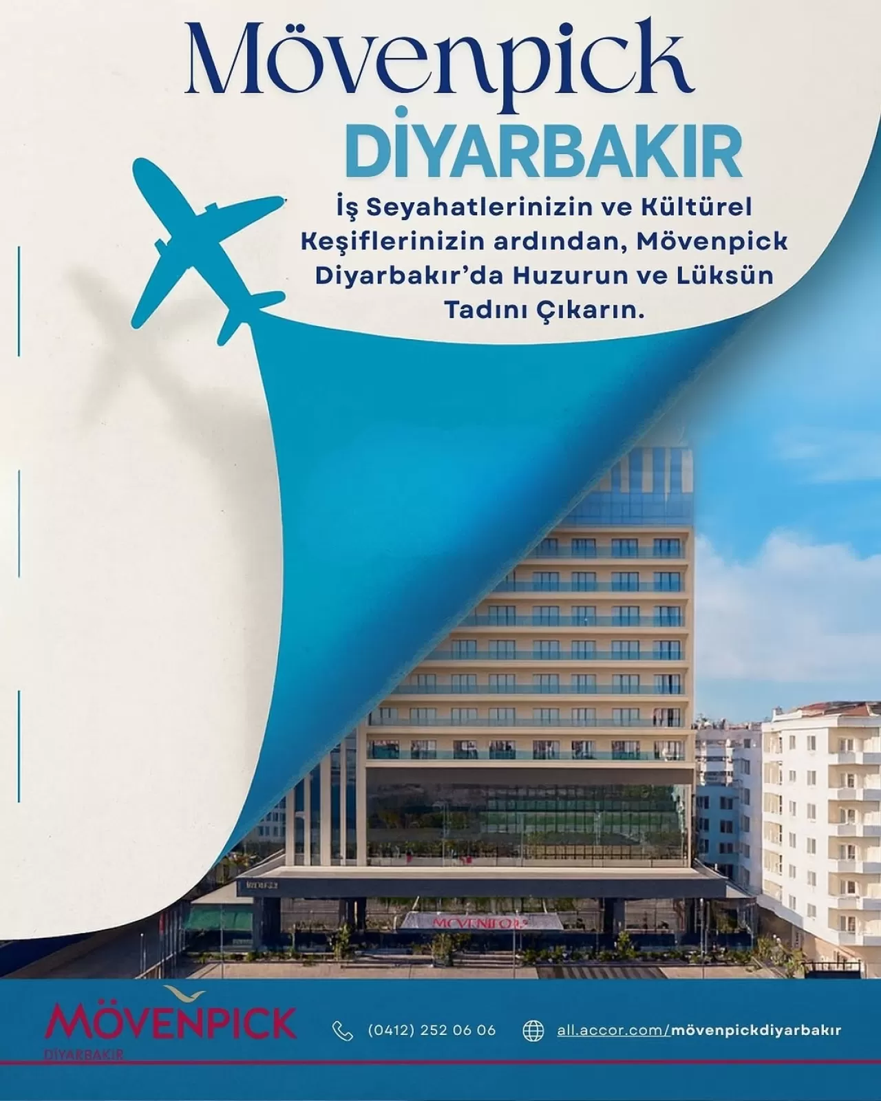 Mövenpick Oteli, Diyarbakır'da İş ve Kültür Turizmine Hizmet Veriyor