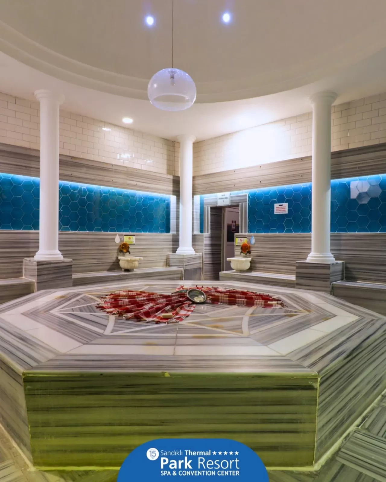 Sandıklı Termal Park, Geleneksel Türk Hamamı Deneyimi Sunuyor