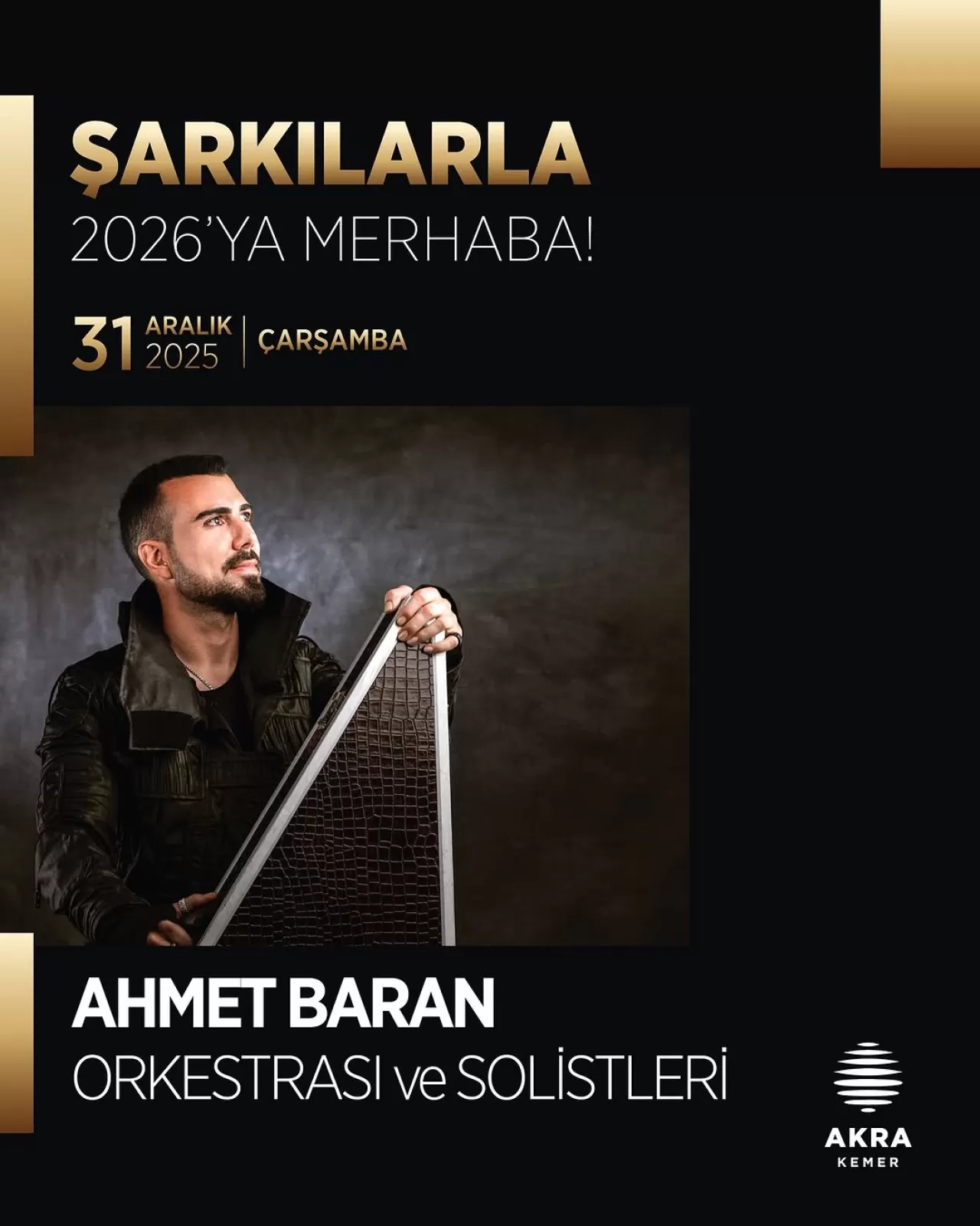 Akra Kemer'de Yılbaşı Coşkusu Müzikle Taçlanacak