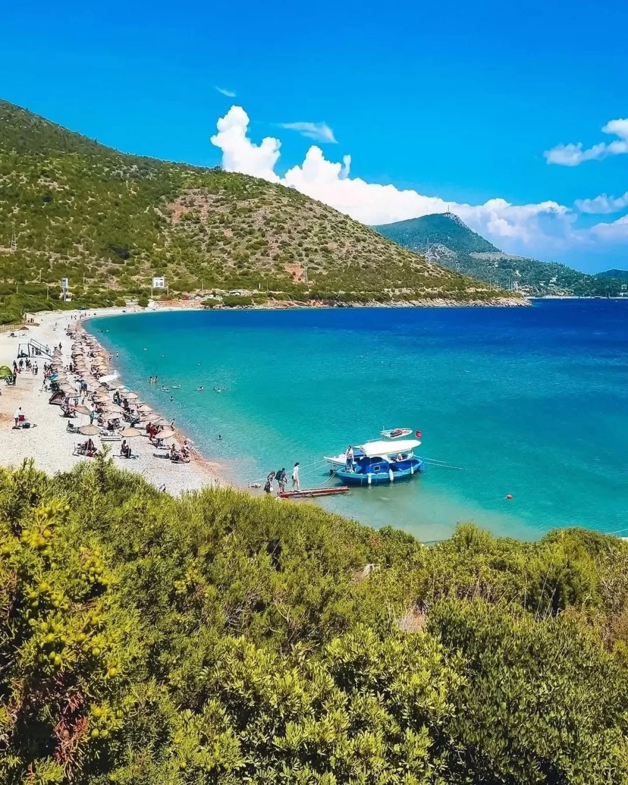 Bodrum'un Saklı Cenneti: Gerenkuyu Plajı Huzur Arayanları Bekliyor