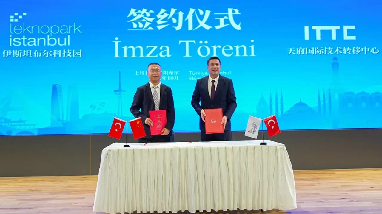 Teknopark İstanbul ile Çin'in Chengdu Şehri Arasında Stratejik İş Birliği Protokolü İmzalandı
