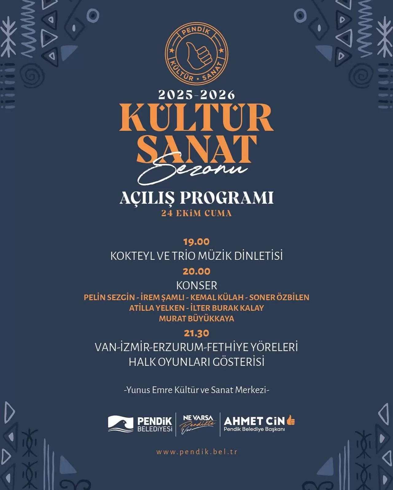 Pendik'te 2025-2026 Kültür Sanat Sezonu Başlıyor