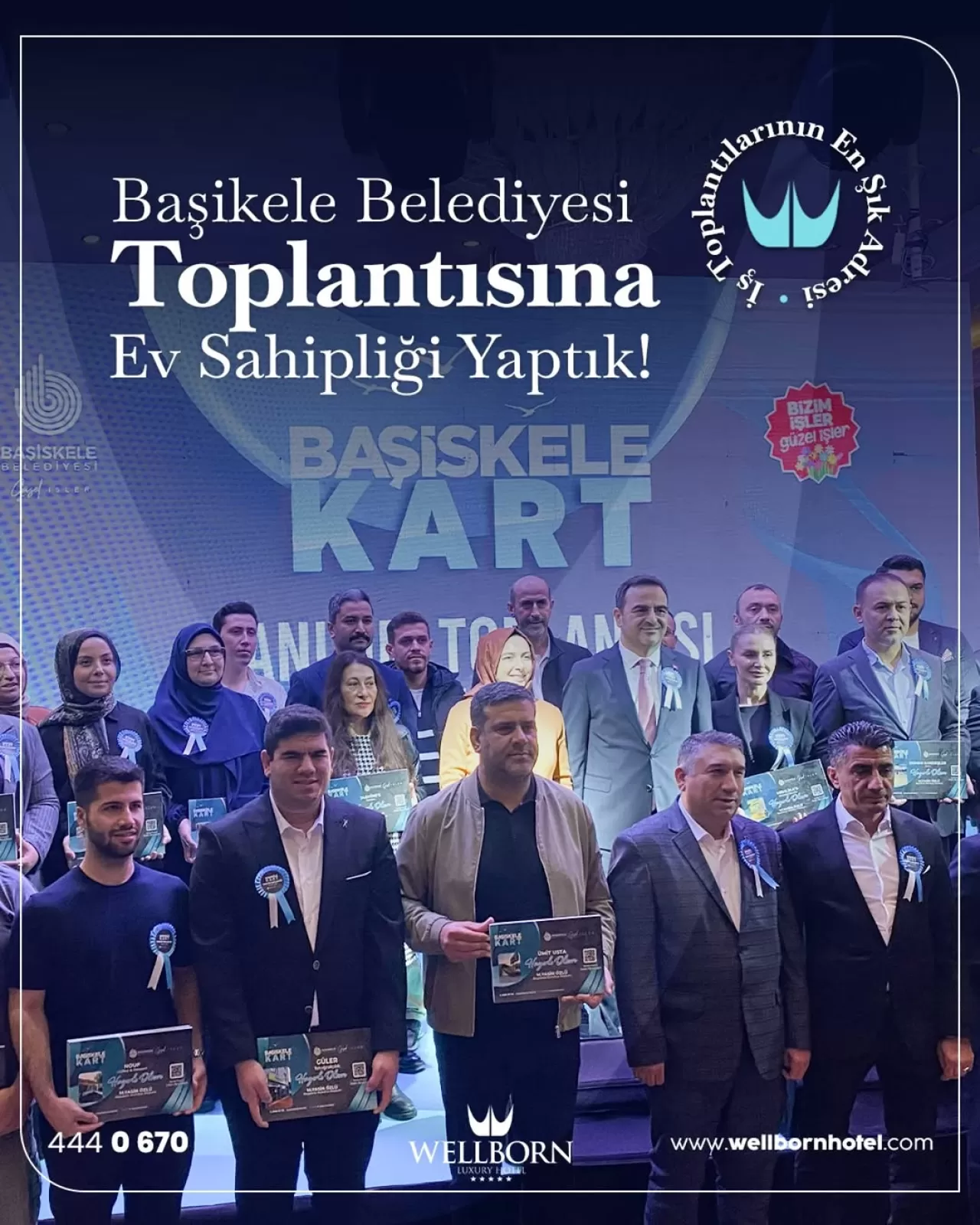Wellborn Luxury Hotel, Başiskele Belediyesi Toplantısına Ev Sahipliği Yaptı