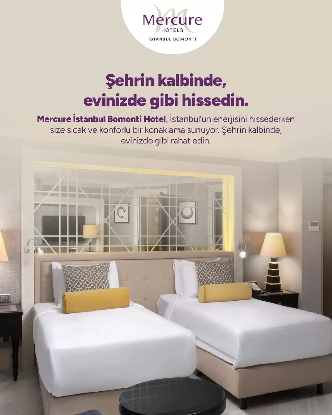 Mercure İstanbul Bomonti Hotel, Şehrin Kalbinde Konforlu Konaklama Sunuyor