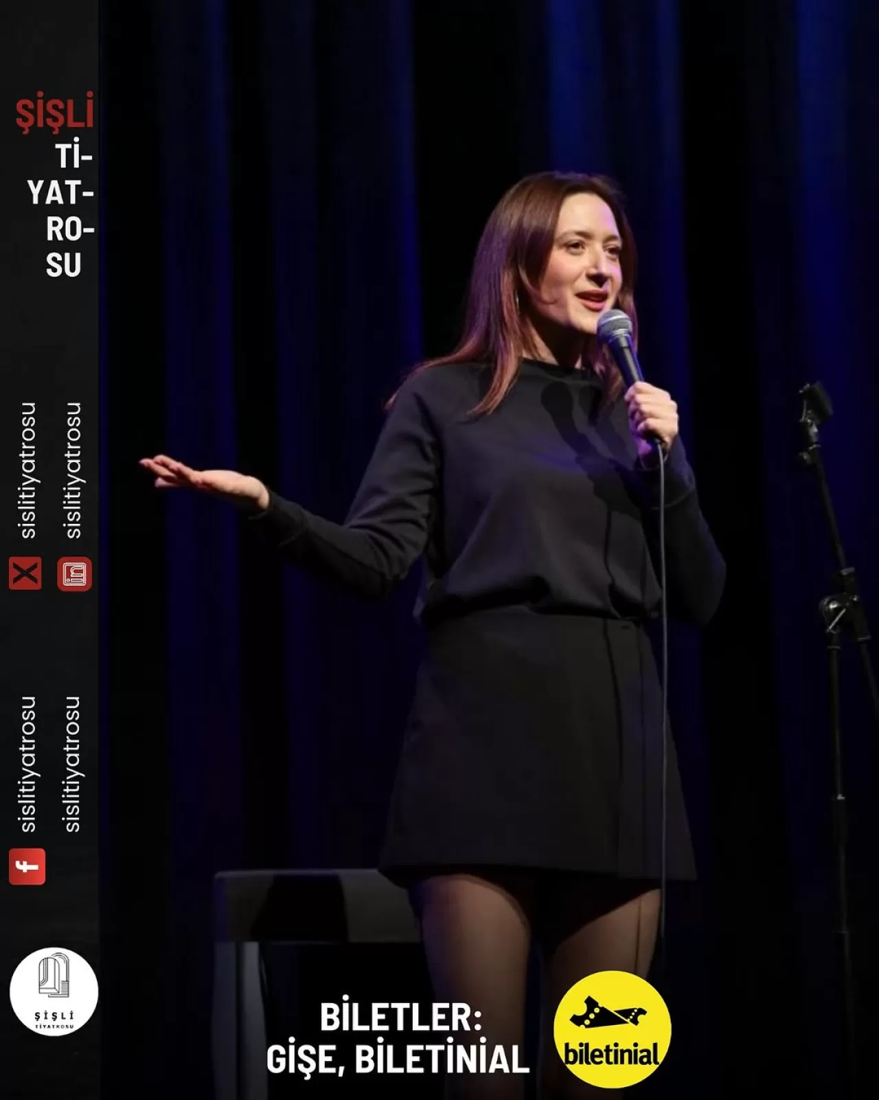 Seda Yüz, Tek Kişilik Stand-up Gösterisiyle Şişli Tiyatrosu'nda Sahne Alacak