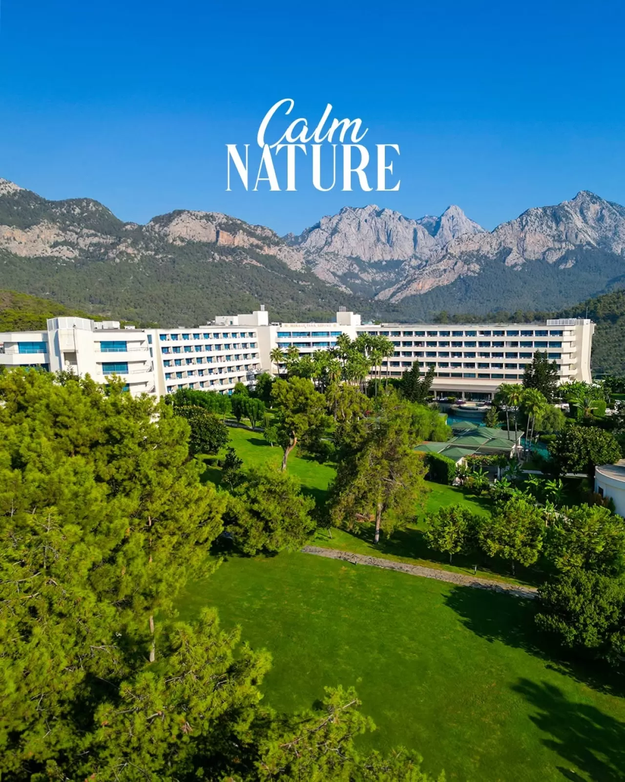 Mirage Park Resort, Doğanın Kalbinde Sessizlik ve Huzur Vaadediyor