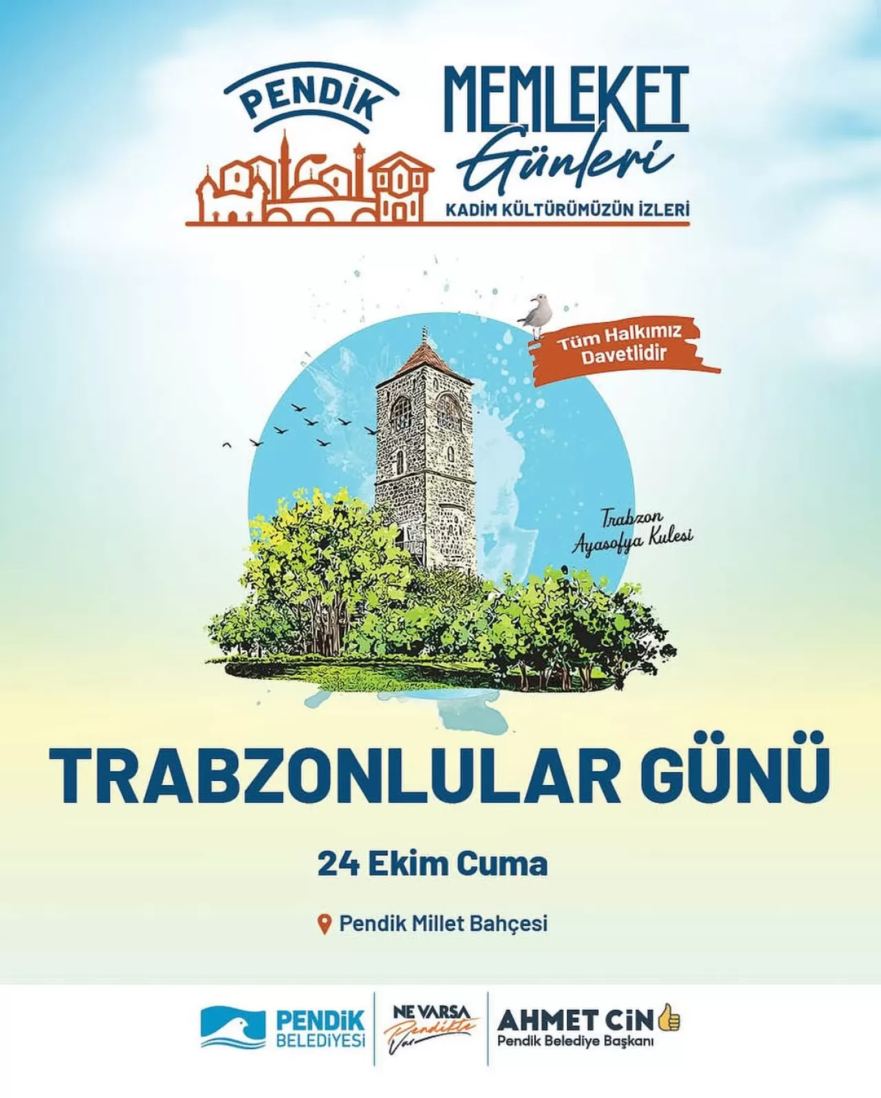 Pendik'te Memleket Günleri Kapsamında Trabzon Tanıtılacak