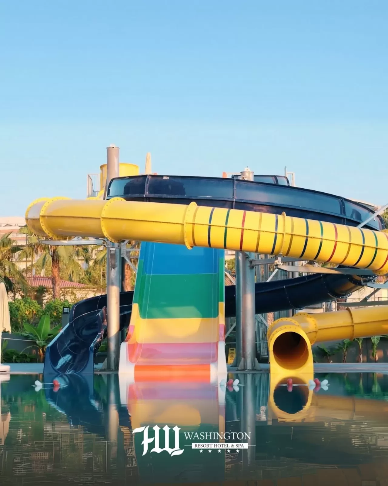 Manavgat'ta Washington Resort Hotel & Spa, Su Kaydıraklı Tatil Olanağı Sunuyor