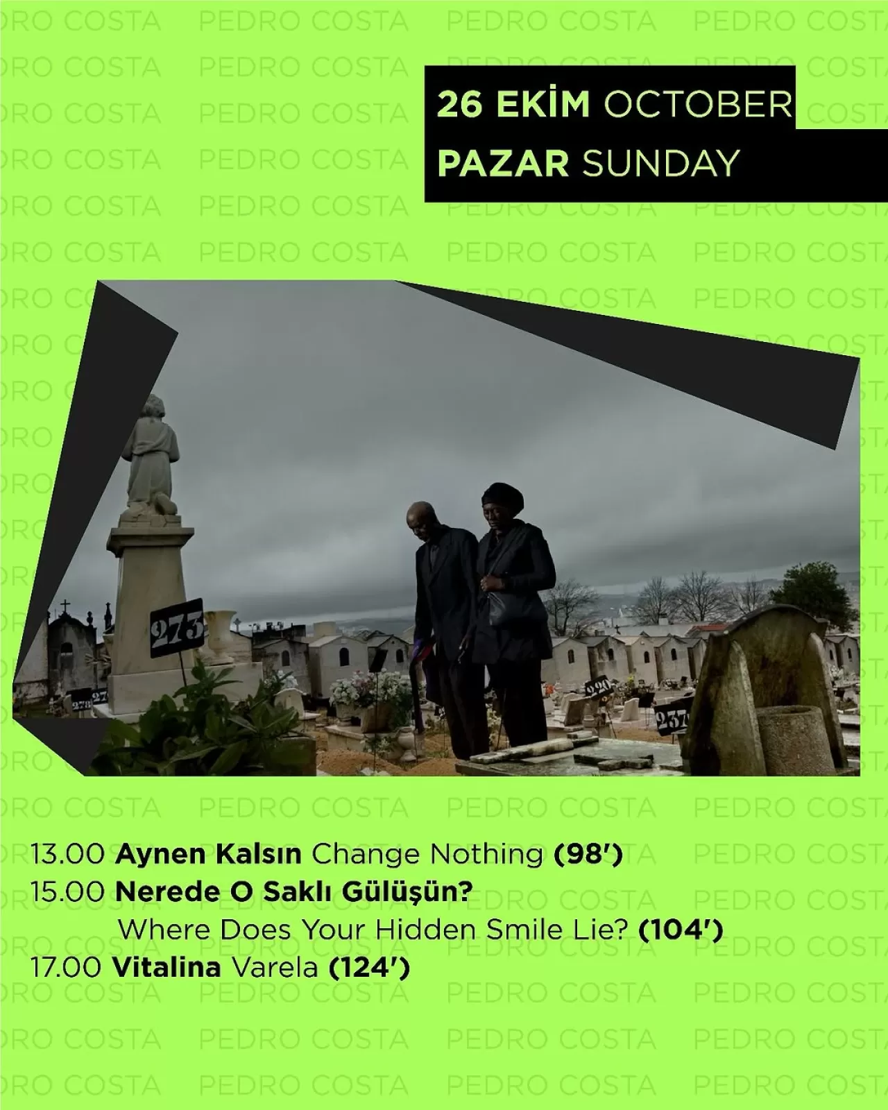 İstanbul Modern Sinema'da Pedro Costa Retrospektifi Sona Eriyor