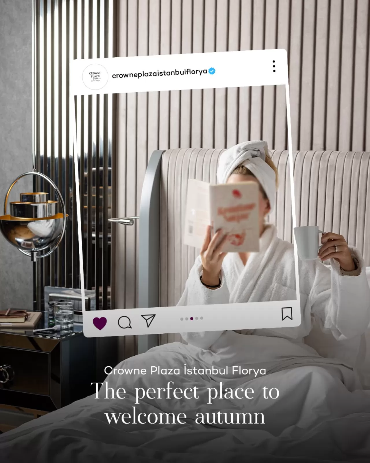 Crowne Plaza İstanbul Florya'da Mevsimsel Bir Huzur Önerisi