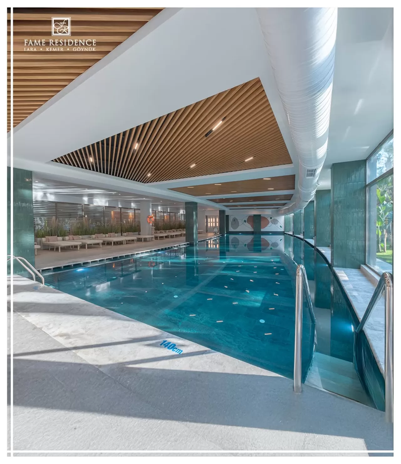 FAME RESIDENCE OTEL'de Yıl Boyu Lüks Yüzme Keyfi