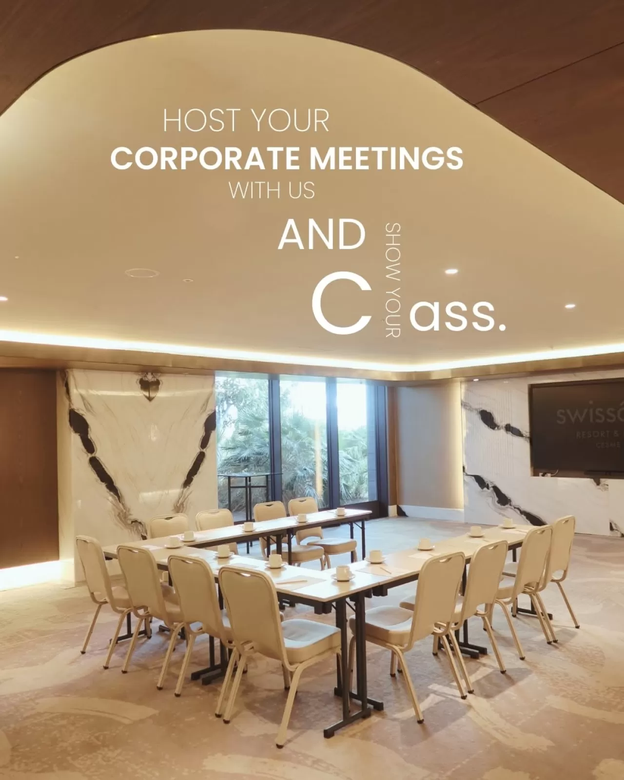 Swissôtel Resort And Spa Çeşme, İş Toplantılarını Ege'nin Aydınlık Atmosferinde Sunuyor