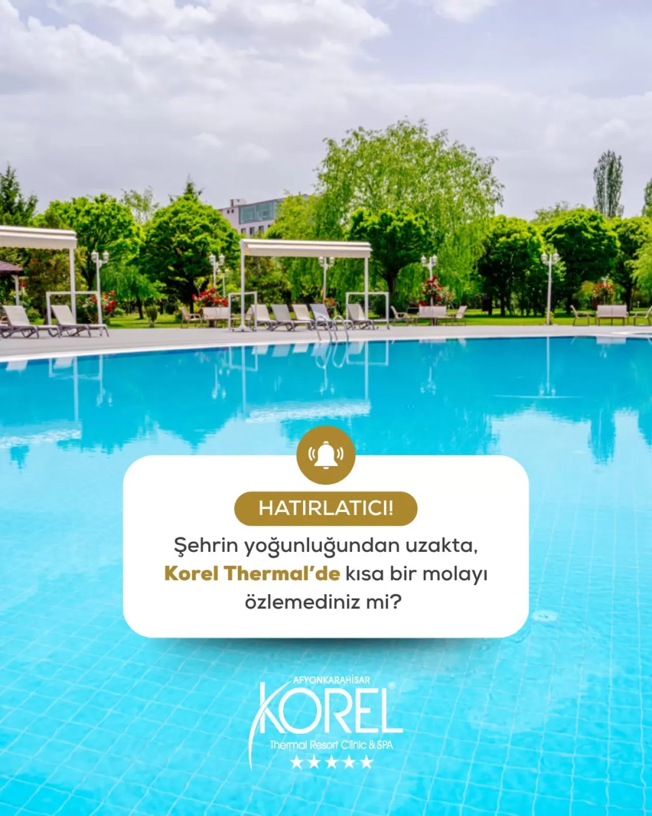 Korel Thermal Resort Clinic & Spa'da Güvenli Turizm ve Erken Rezervasyon Fırsatları