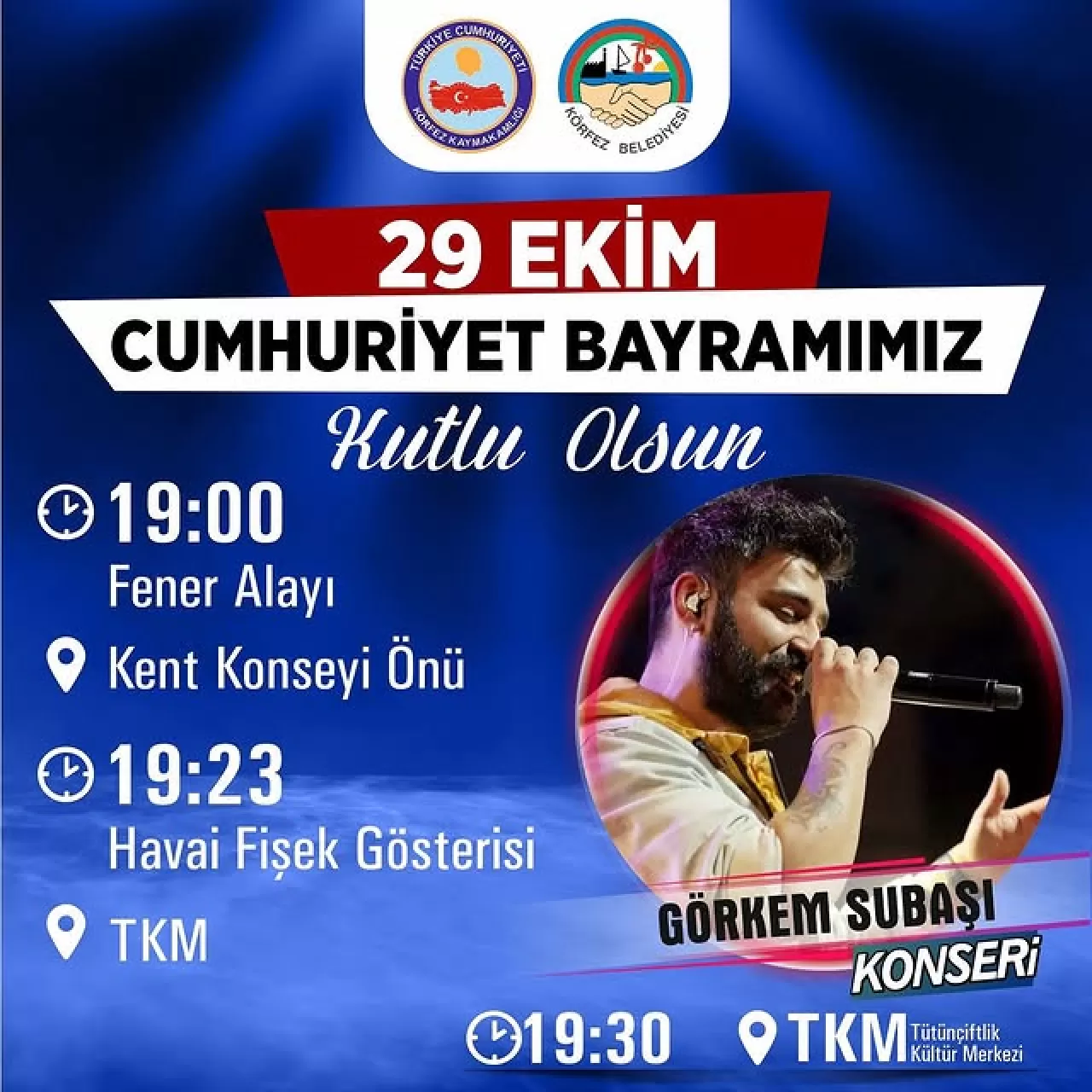 Cumhuriyet'in 102. Yılı Körfez'de Coşkuyla Kutlanacak