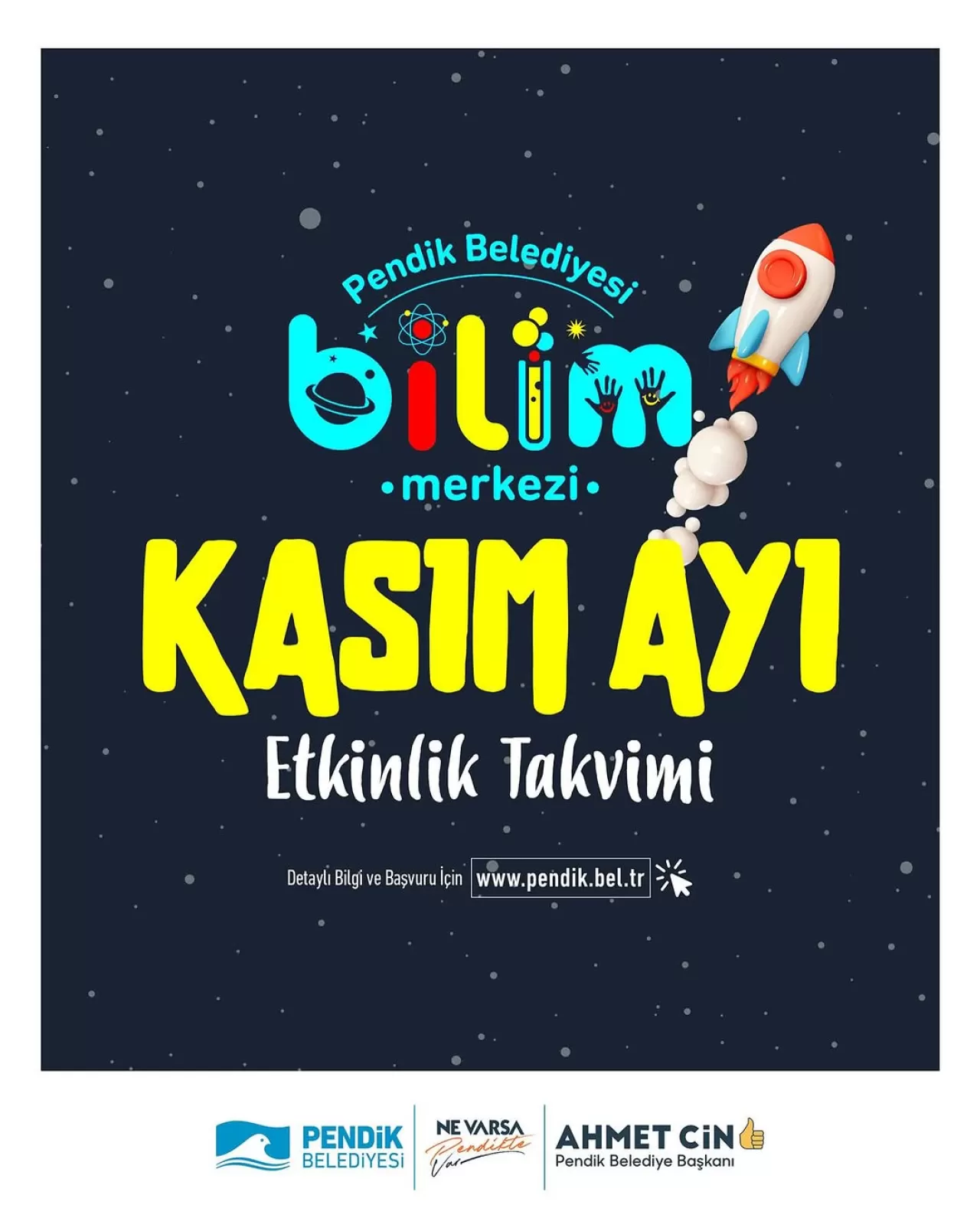 Pendik'te Bilim Merkezleri Kasım Ayı Etkinlik Takvimini Açıkladı