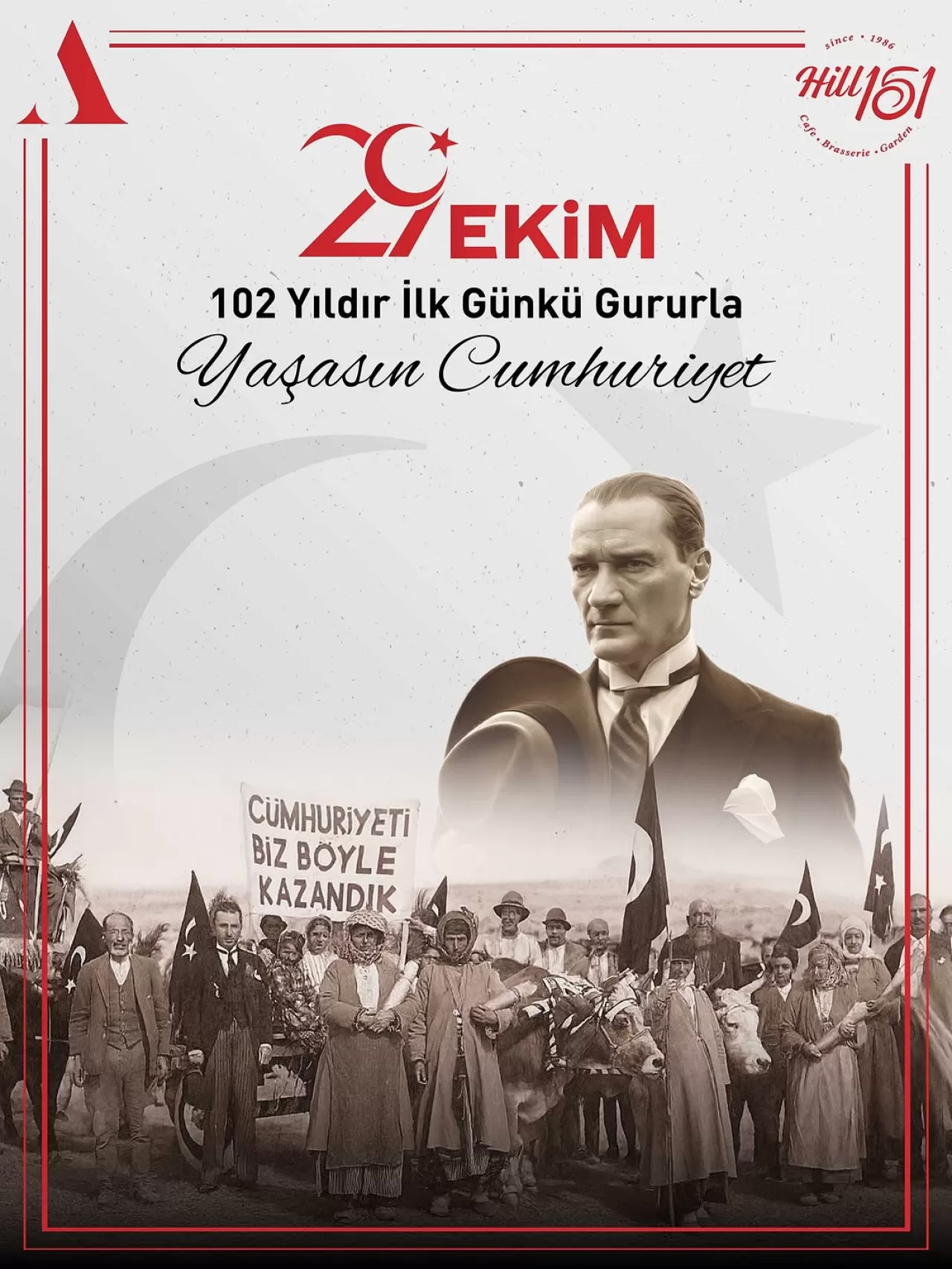 Ankara Altınel Oteli, Cumhuriyet'in 102. Yılını Kutladı