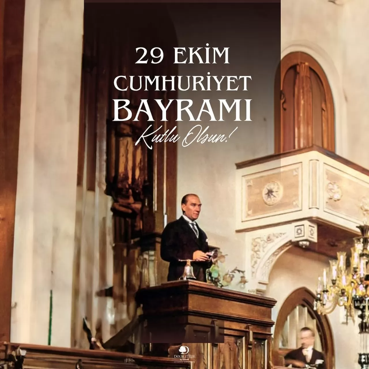 DoubleTree by Hilton Esentepe'den Cumhuriyet'in 102. Yılı Mesajı