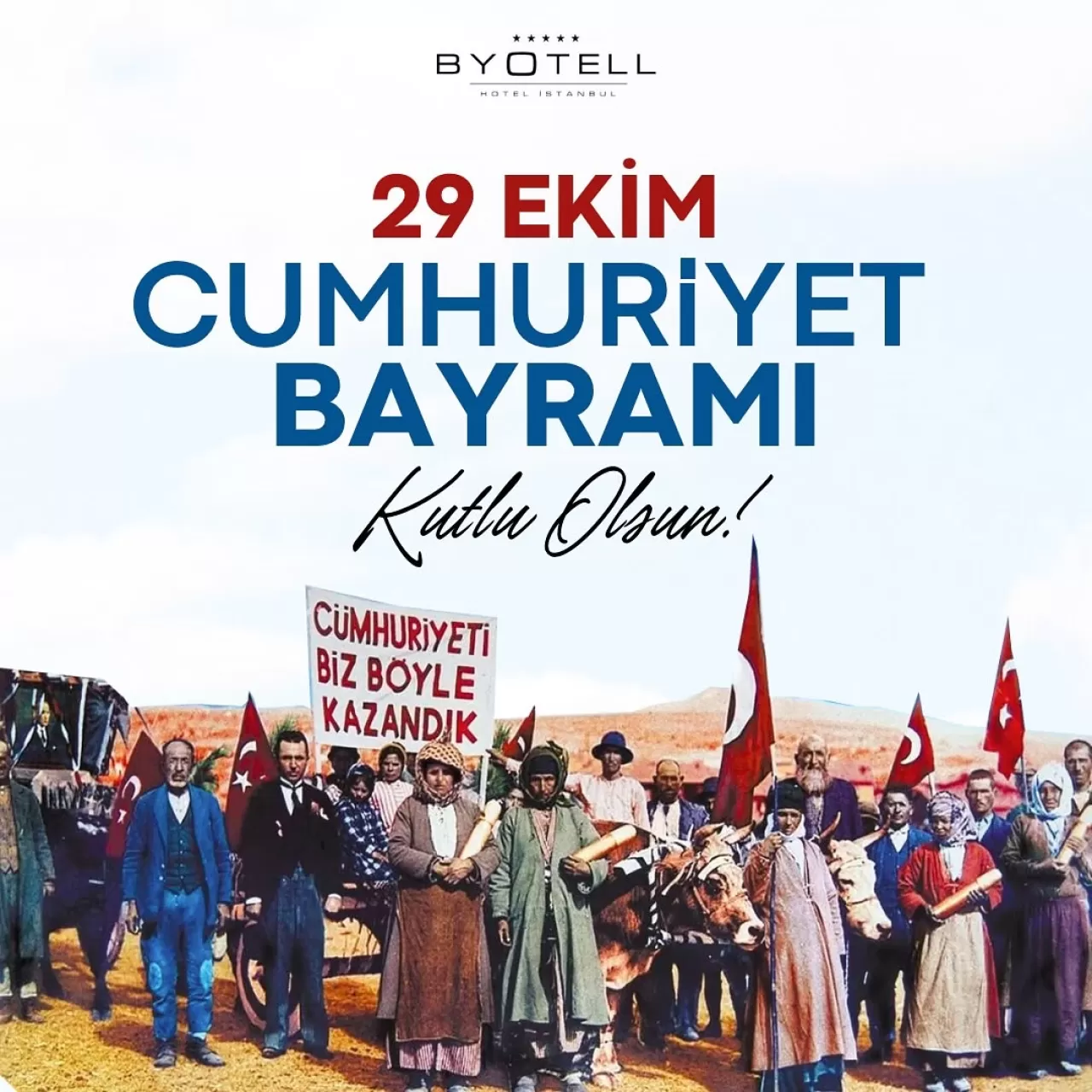 Byotell İstanbul'dan Cumhuriyet Bayramı Mesajı