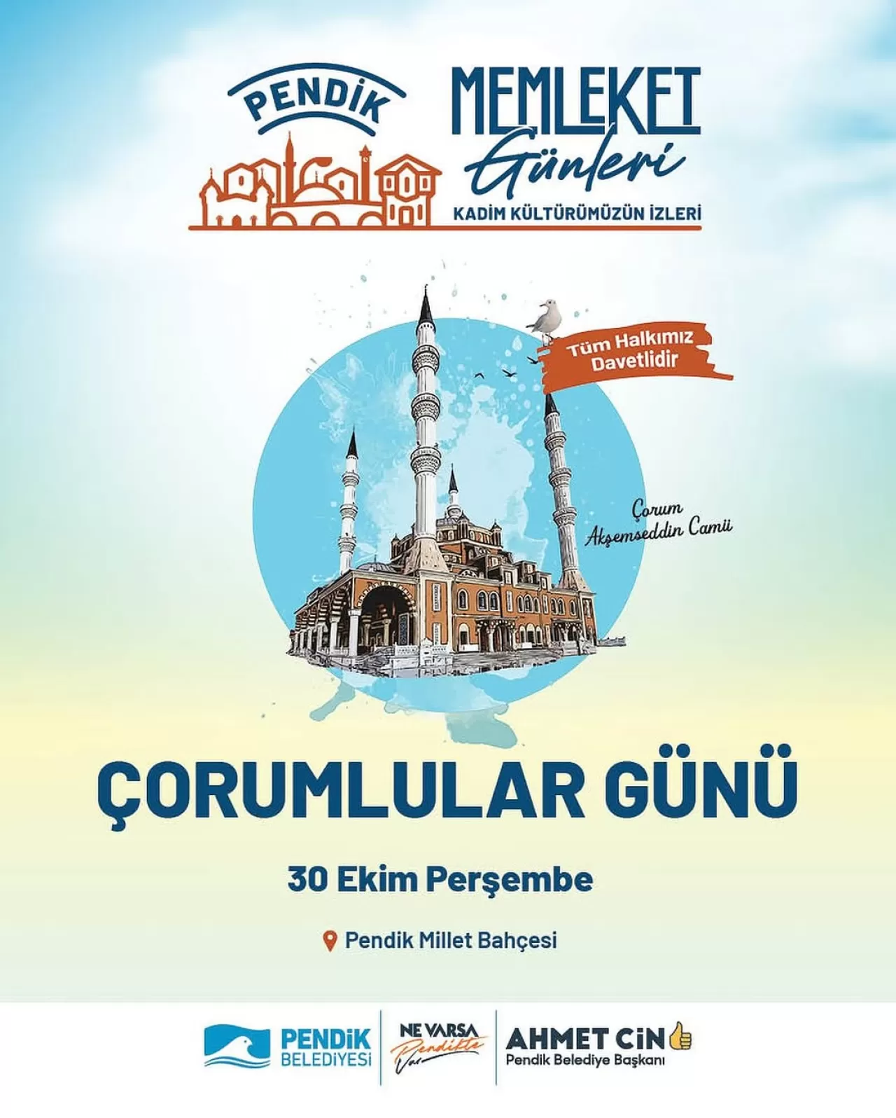 Çorum Kültürü Pendik'te Tanıtılacak