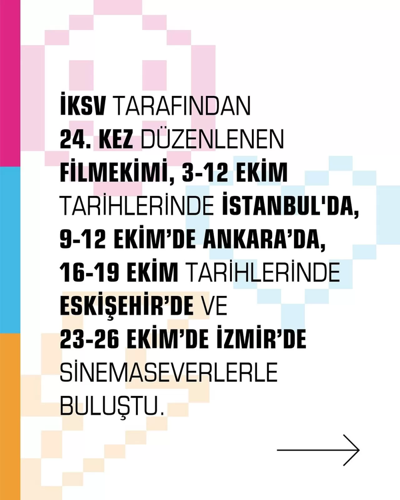 Filmekimi Festivali Dört Şehirde 70 Bin İzleyiciye Ulaştı
