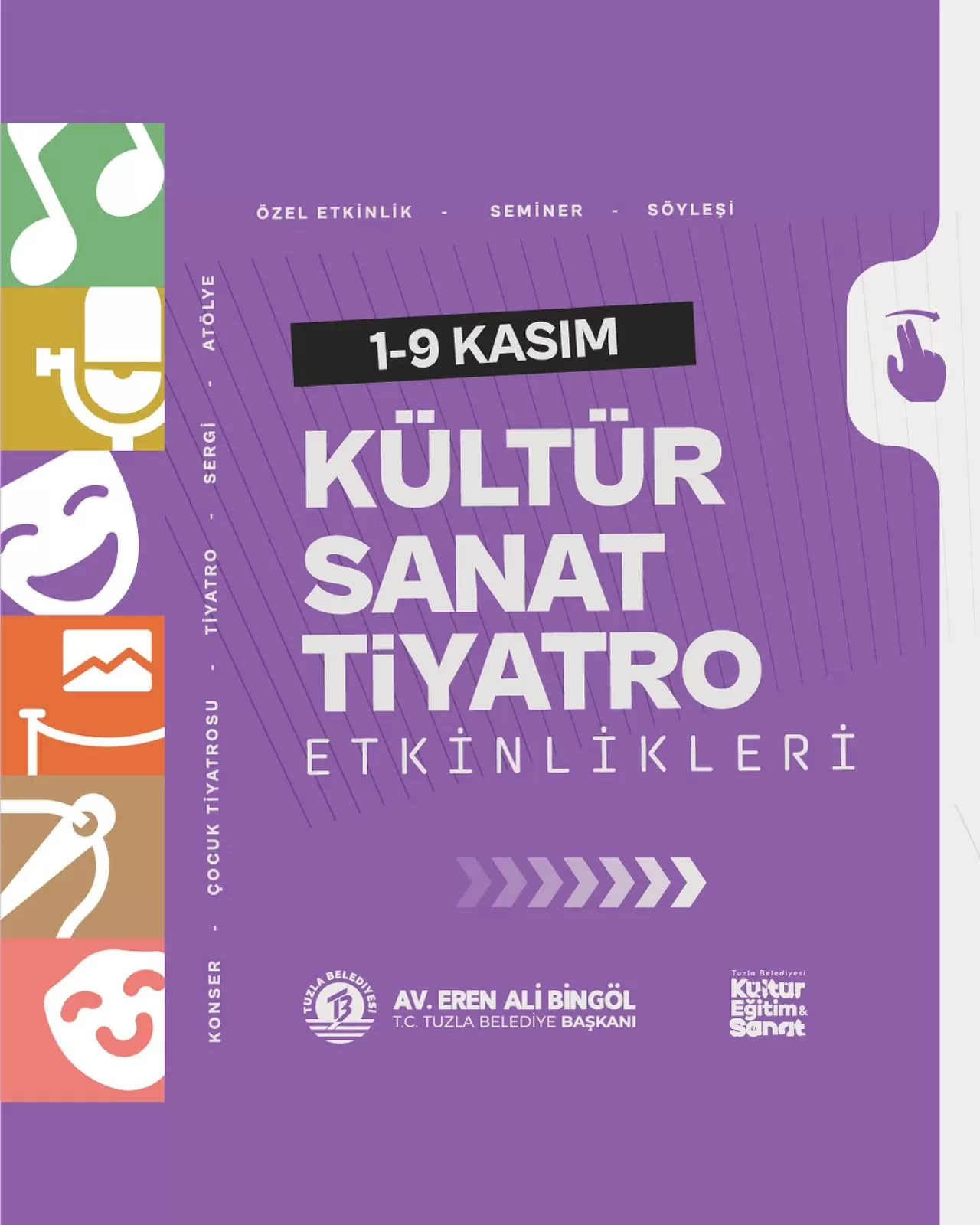 Tuzla'da Kültür ve Sanat Etkinlikleri Yoğun İlgi Görüyor