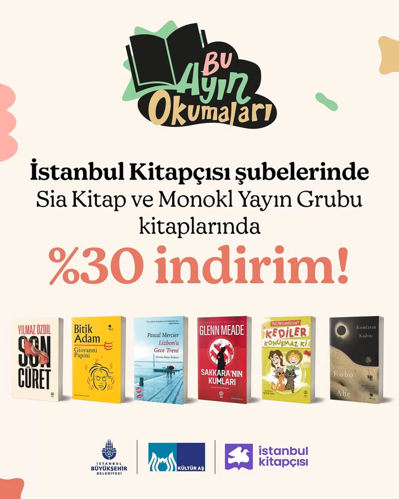 İBB Kültür AŞ, Ağustos Ayı İçin Okuma Listesi Yayımladı